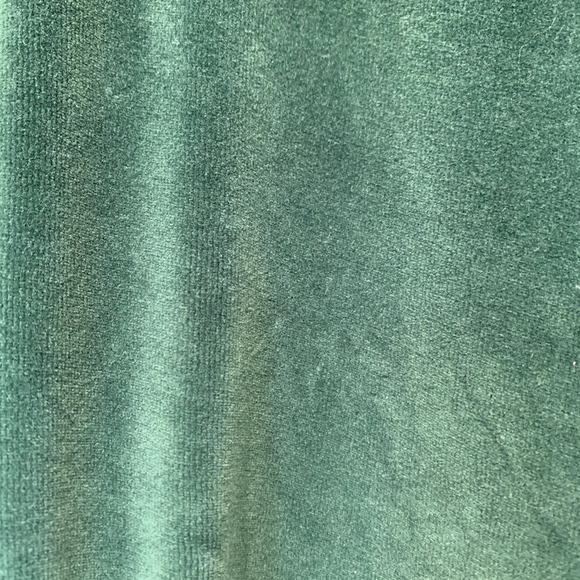 Tommy Hilfiger Throwback 90's Crest Capsule Embroidered Velour Neck Zip Sweater - Picture 6 of 8